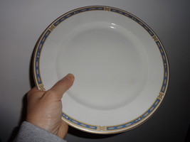 Mistic Blue 4 Dinner Plates Syracuse China Mystic - £19.18 GBP