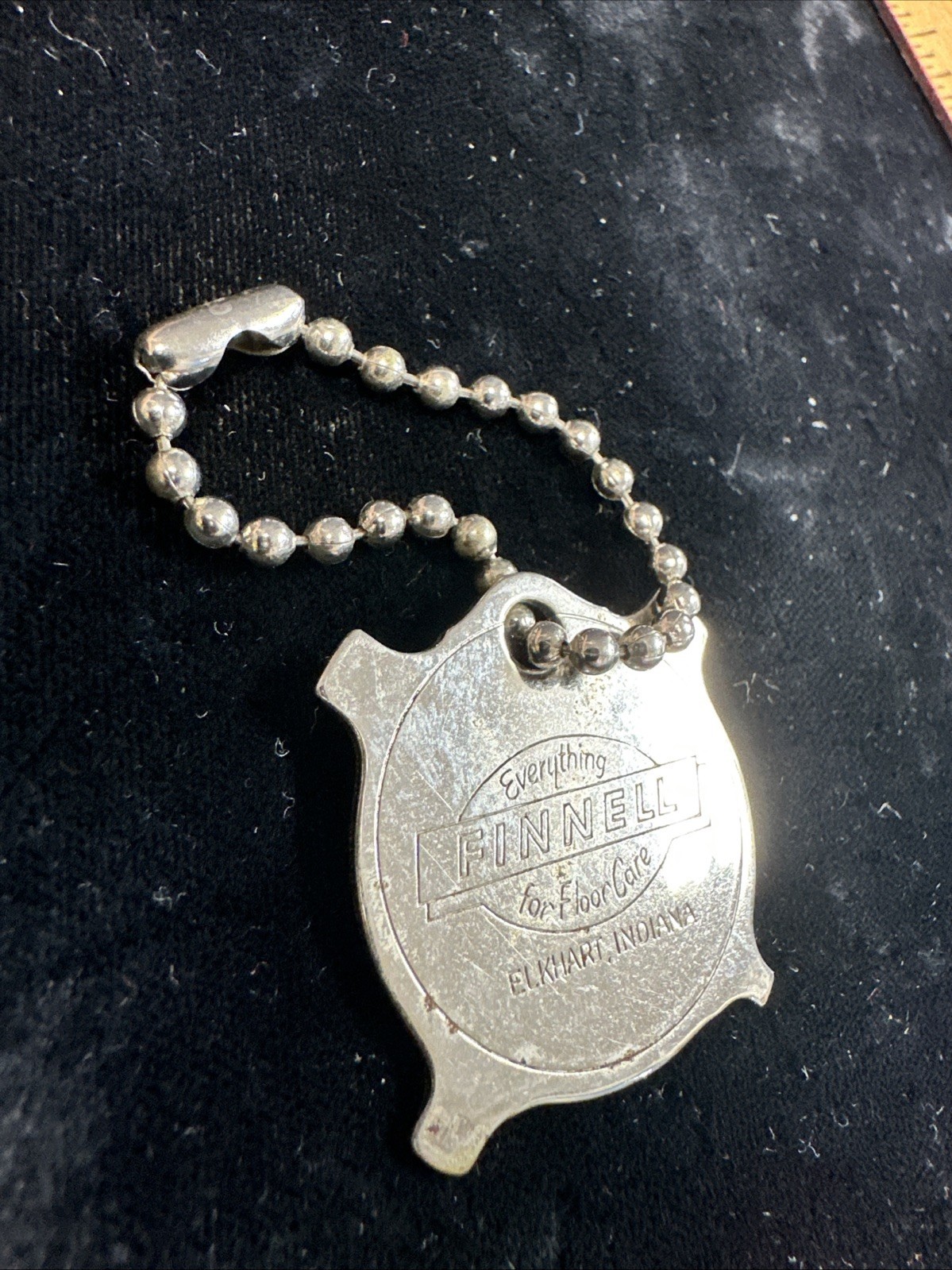 VINTAGE POCKET KEY RING Finnell For Floor Care SCREWDRIVER Elkhart, Indiana - £3.70 GBP