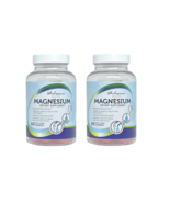 2 X Wholesome Health Magnesium Dietary Gummies Berry  flavor 60Ct - £29.14 GBP