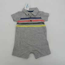 Carter&#39;s One Piece Polo Collar Short Sleeved Romper Playsuit 3M NWT $18 - £4.65 GBP