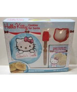 Hello Kitty Cookies Santa Gift Set 2014 Plate Spatula Cookie Cutter Expi... - £29.11 GBP