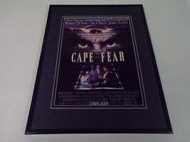 Cape Fear 1991 Framed 11x14 ORIGINAL Advertisement Robert De Niro Nick N... - £27.37 GBP