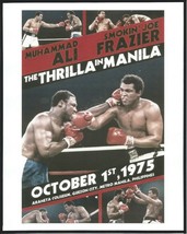 MUHAMMAD ALI - &quot;The Thrilla in Manilla&quot; Poster Photo #2 - MINT - 8&quot; x 10&quot; - $20.00