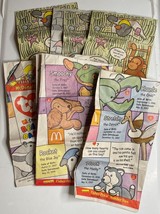 McDonald&#39;s Happy Meal Teenie Beanie Paper Bags; 7 from 1998 &amp; 1999  - $4.99