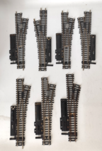 HO Atlas Code 100 Custom-Line Switch Lot of 7 Turnouts Remote #4 L/R Mix - $928.02 MXN