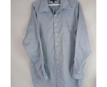 Murano Men&#39;s Blue Long Sleeve Dress Shirt Size XL Tall - $19.39
