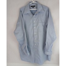Murano Men&#39;s Blue Long Sleeve Dress Shirt Size XL Tall - £15.59 GBP