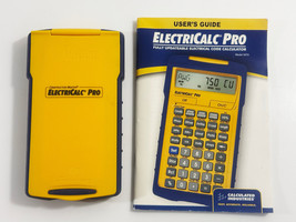 Calculated Industries 5070 ElectriCalc Pro Electrical Code Calculator w/... - $33.00