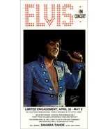 Elvis Presley &quot;20 x 38&quot; Inch 1976 Sahara Tahoe Resort Reproduction Poster - £39.57 GBP
