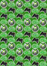 XBOX Personalised Gift Wrap - Microsoft Xbox Wrapping Paper - £4.32 GBP