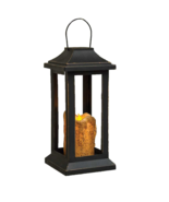 Open Candle Lantern with Candle -Battery Operated - £21.20 GBP