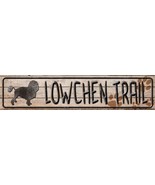 Lowchen Trail Novelty Metal Mini Street Sign - £19.14 GBP