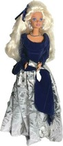 Mattel Blond Barbie Doll in Blue and Silver Outfit - $19.55