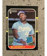 1987 Donruss  Bo Jackson Rated Rookie #35 RC Royals NM-MT - $10.88 CAD