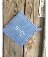 Recycled Jeans Handmade Personalized Pot Holders/Hot Pads/Oven Mittens - £11.09 GBP