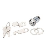 Hardware Resources 68639CH 1-1/8&quot; Length Chrome Cam Lock - Keyed Alike - $7.22