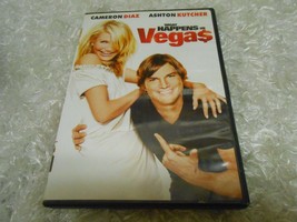 What Happens in Vegas (DVD, 2008) Cameron Diaz Ashton Kutcher Sale 0.99 PG13 ✨ - £0.77 GBP