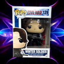 Funko Pop!! Marvel Captain America: Civil War Winter Soldier #129 Lite B... - £7.73 GBP