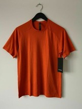Nwt Lululemon EXDN/EXDN Orange Ltwt Metal Vent Tech Ss Top Shirt Men&#39;s Large - £57.31 GBP