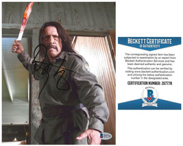 Danny Trejo actor signed Machete 8x10 photo Beckett COA autographed - £101.19 GBP