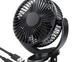 Usb Fan, Rechargeable Portable Fan, Clip On Fan, Battery Operated Fan, 3... - $37.99