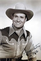 Gene Autry Legendary American Country Singer Autographed 4X6 Photo Reprint - £6.23 GBP