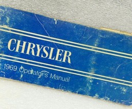 CHRYSLER CHRYS-STD 1969 Owners Manual 16303 - $16.82