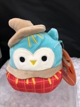 KellyToy 4.5&quot; Halloween Squishmallows Plush - New - Winston the Owl - £9.58 GBP