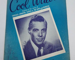 Vintage Sheet Music COOL WATER American Music Inc. 40&#39;s TRADITIONAL Pop - £6.42 GBP