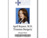 APRIL KEPNER NAME BADGE HALLOWEEN COSTUME GREYS ANATOMY TV SERIES SAFETY... - $15.24