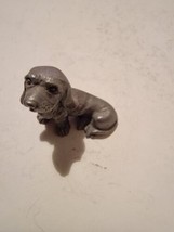 Vintage Fine Pewter Miniature Figure Figurine Collectible Spoontiques Hound Dog - £19.14 GBP