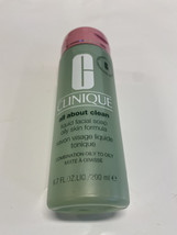 CLINIQUE all about clean liquid facial soap 200ml Combination oily to oily - £17.57 GBP