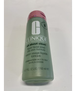 CLINIQUE all about clean liquid facial soap 200ml Combination oily to oily - £17.25 GBP
