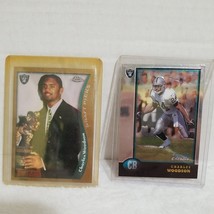 1998 Bowman Chrome and Topps Chrome  Charles Woodson Rookie lot - £19.17 GBP