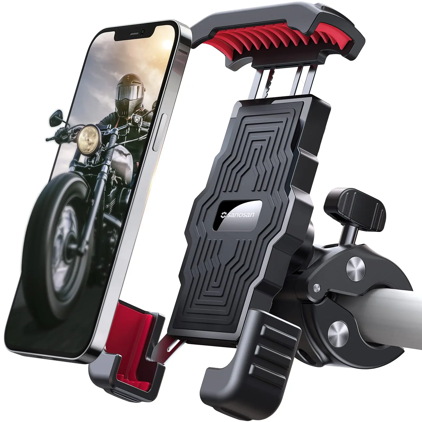 Joyroom Motorcycle Bike Phone Holder Mount,15s One-Push Quickly Install,1s Autom - $149.21