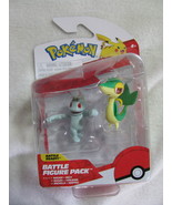 Snivy + Machop Pokemon Battle Figure 2023 unopened - $27.95