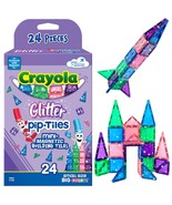 CreateOn Crayola Mini Magnetic PIP-Tiles Building Set for Kids Magnetic ... - $45.23