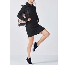 Fabletics Liora Turtleneck Sweater Dress Black Size XS - $475.91 MXN