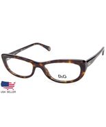 NEW D&amp;G Dolce &amp; Gabbana DG 1202 502 HAVANA TORTOISE EYEGLASSES 51-16-135... - $63.69