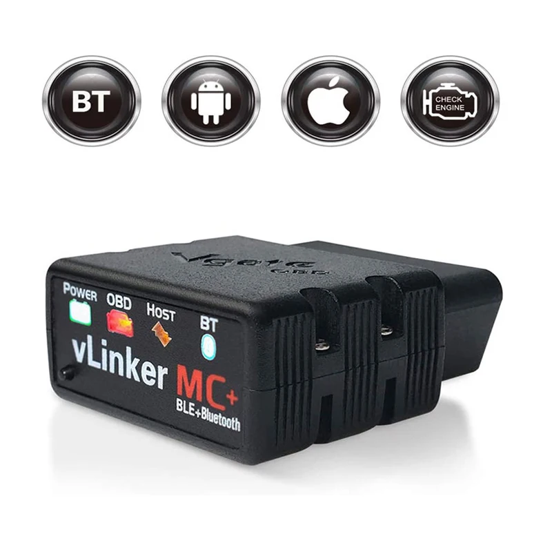 Vgate vLinker MC Bluetooth 4.0/3.0/WIFI ELM327 OBD2 Car Code Reader, OBD-II Diag - $132.34