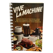 Moulinex Vive La Machine International Recipes 1977 Vintage Cookbook - £7.93 GBP