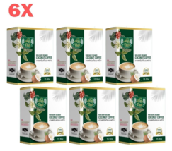 6X Rai Thai Coconut Coffee Instant Powder Mix Non-Dairy Creamer Control ... - £77.95 GBP