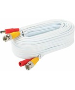 75Ft Cctv Security Camera Dvr Video Power Surveillance Bnc Cable Wire Cord - £20.39 GBP