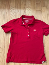 NWOT. Emirates Airlines Logo Men&#39;s LARGE Red Polo Shirts. Perfect shape. - $23.99