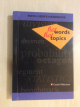 Hot Words Hot Topics By Creative Publications - Hardcover - Math User&#39;s Handbook - £10.35 GBP