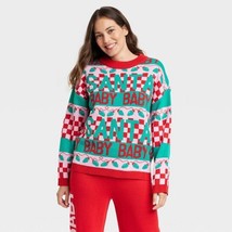 Women&#39;s Santa Baby Holiday Graphic Sweater Size XXL Grayson Threads NWT - £11.87 GBP