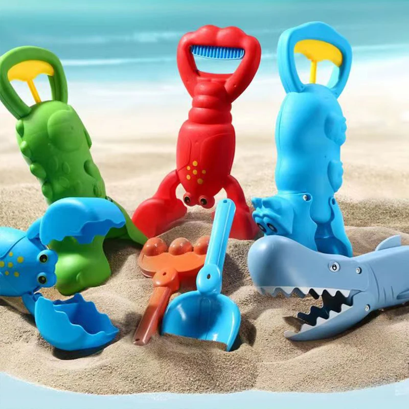 Kids Beach Toys Snow Toys Kids Sandbox Plastic Sand Digger Grabber Toy Sand Toys - £10.84 GBP+