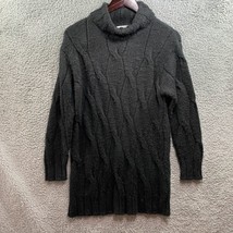 Elements Spiegel Mohair Blend Sweater turtleneck black size small - $13.60