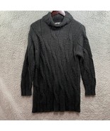 Elements Spiegel Mohair Blend Sweater turtleneck black size small - £10.81 GBP