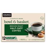 BOWL AND BASKET HALF CAFF MEDIUM ROAST COFFEE KCUPS 12CT - $6.99